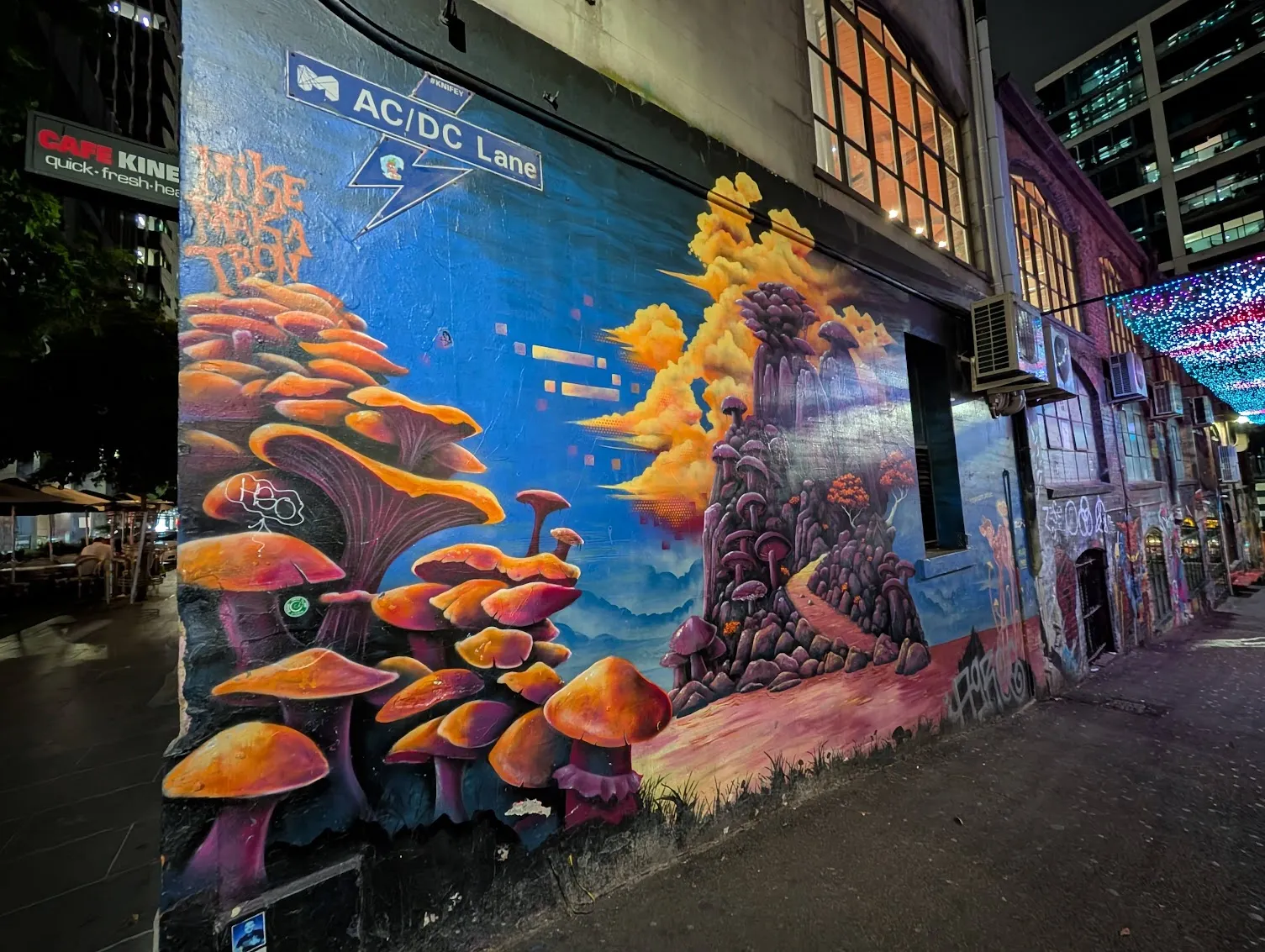 ACDC Lane w Melbourne