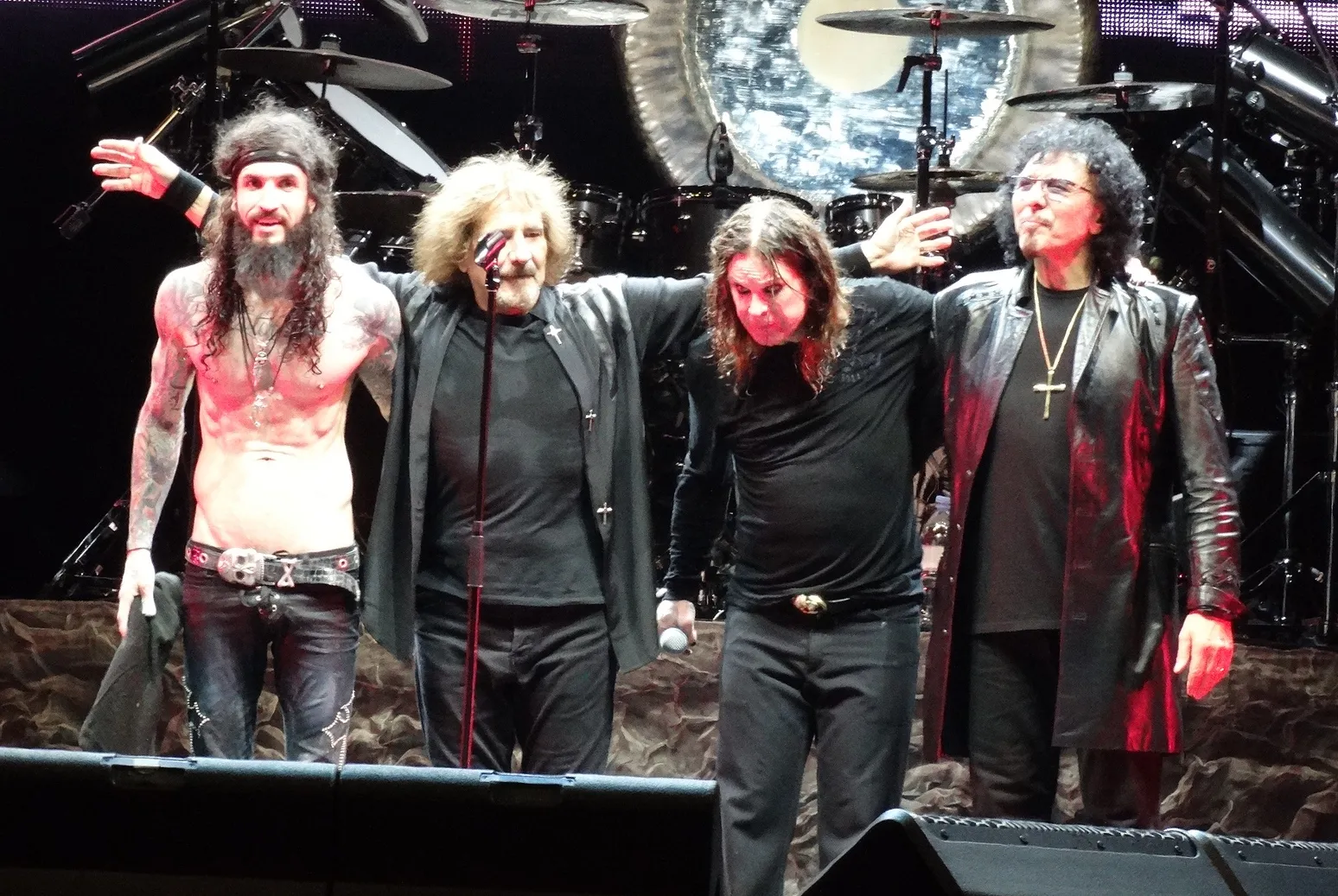 Black Sabbath na koncercie w Brazylii w 2013 roku