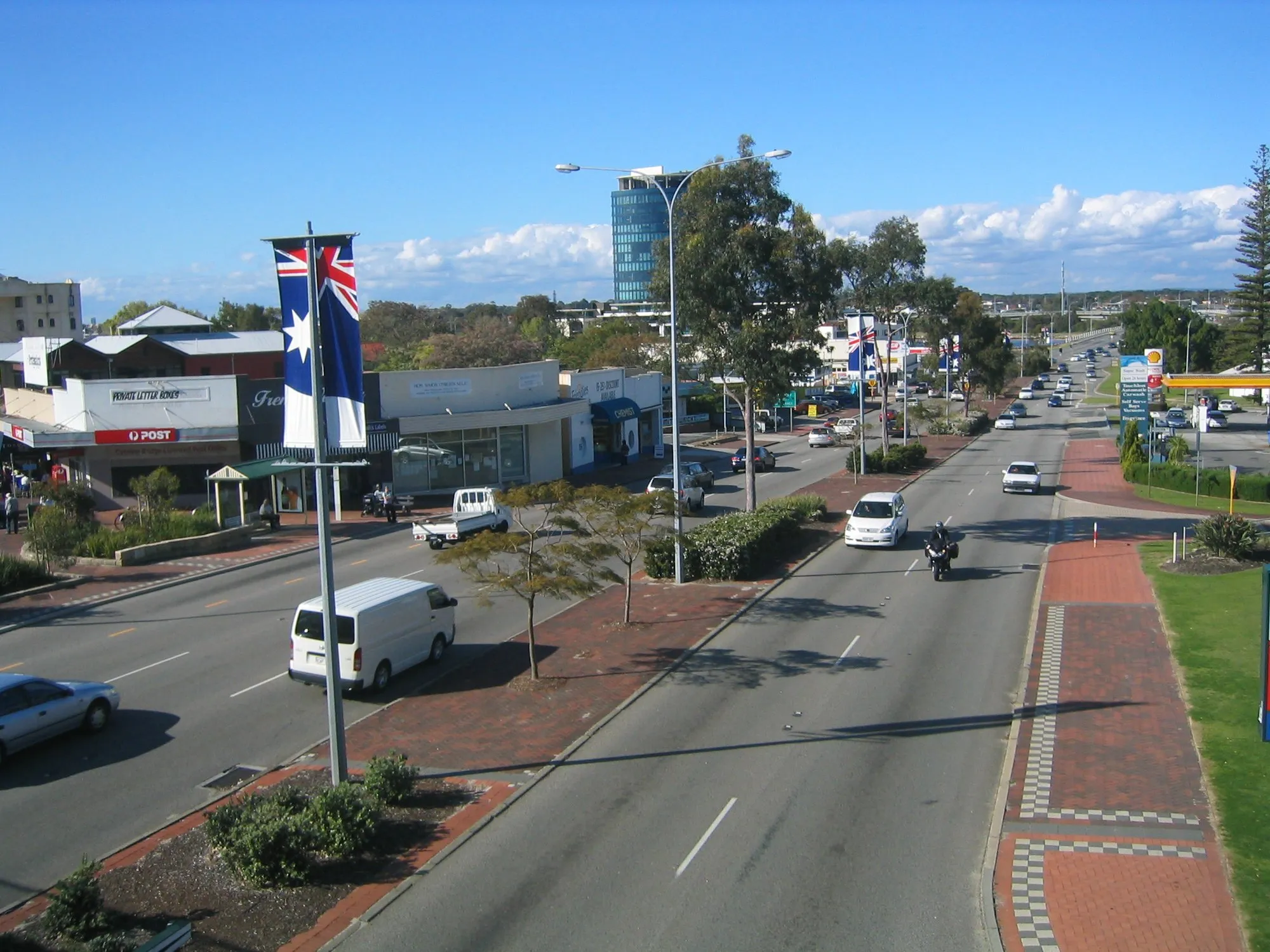 Canning Highway w Applecross koło Perth